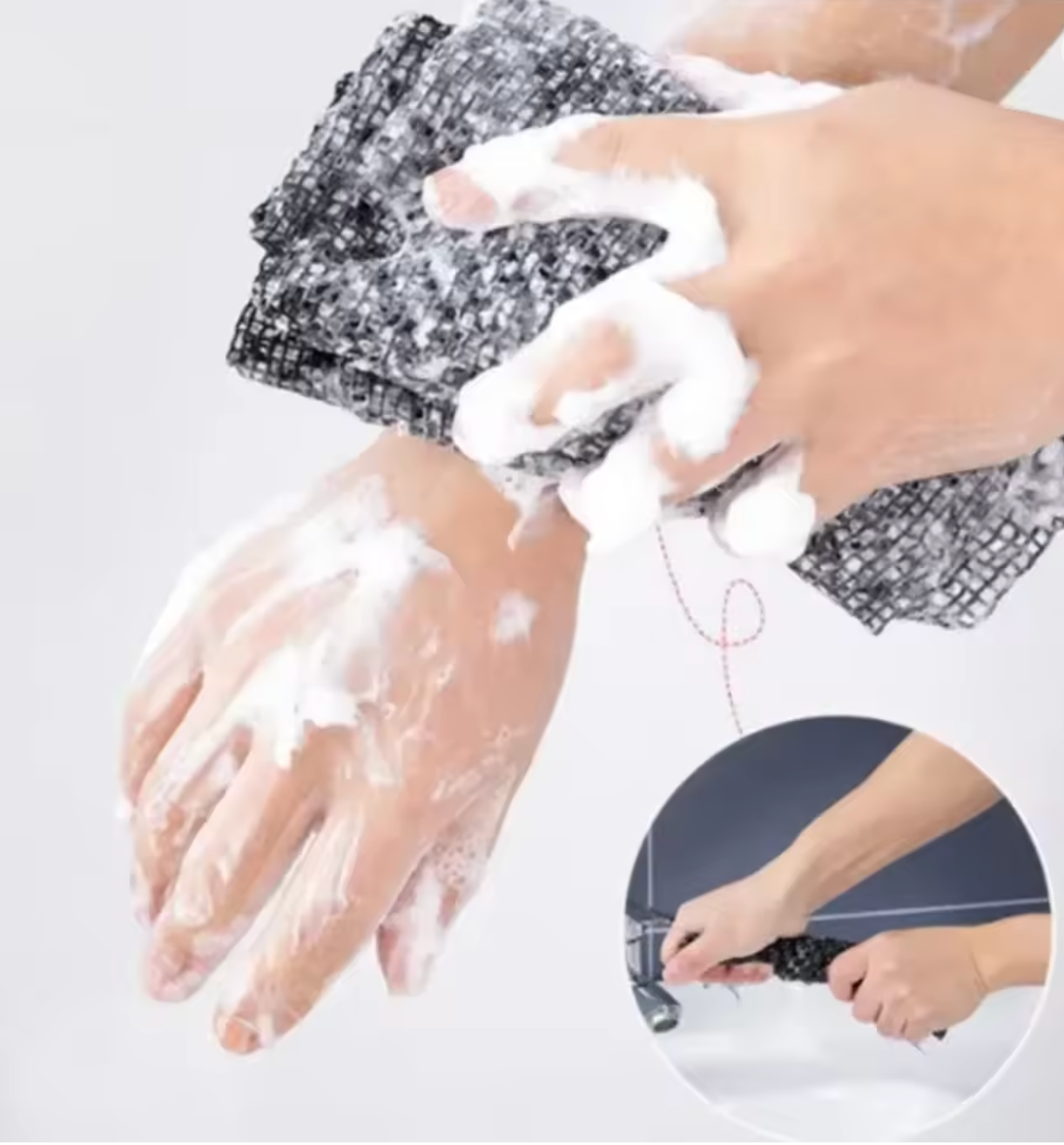 Japanese Exfoliating Scrub Sponge